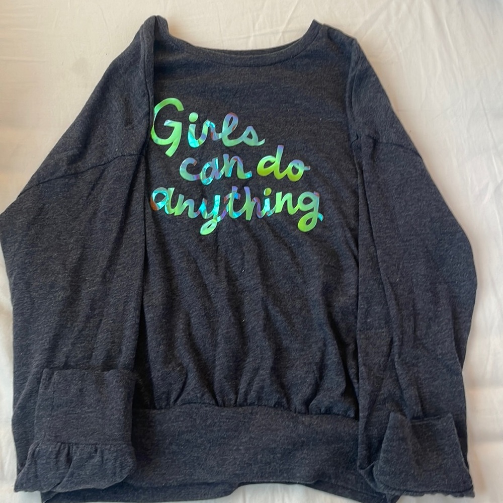 Black shirt for girls